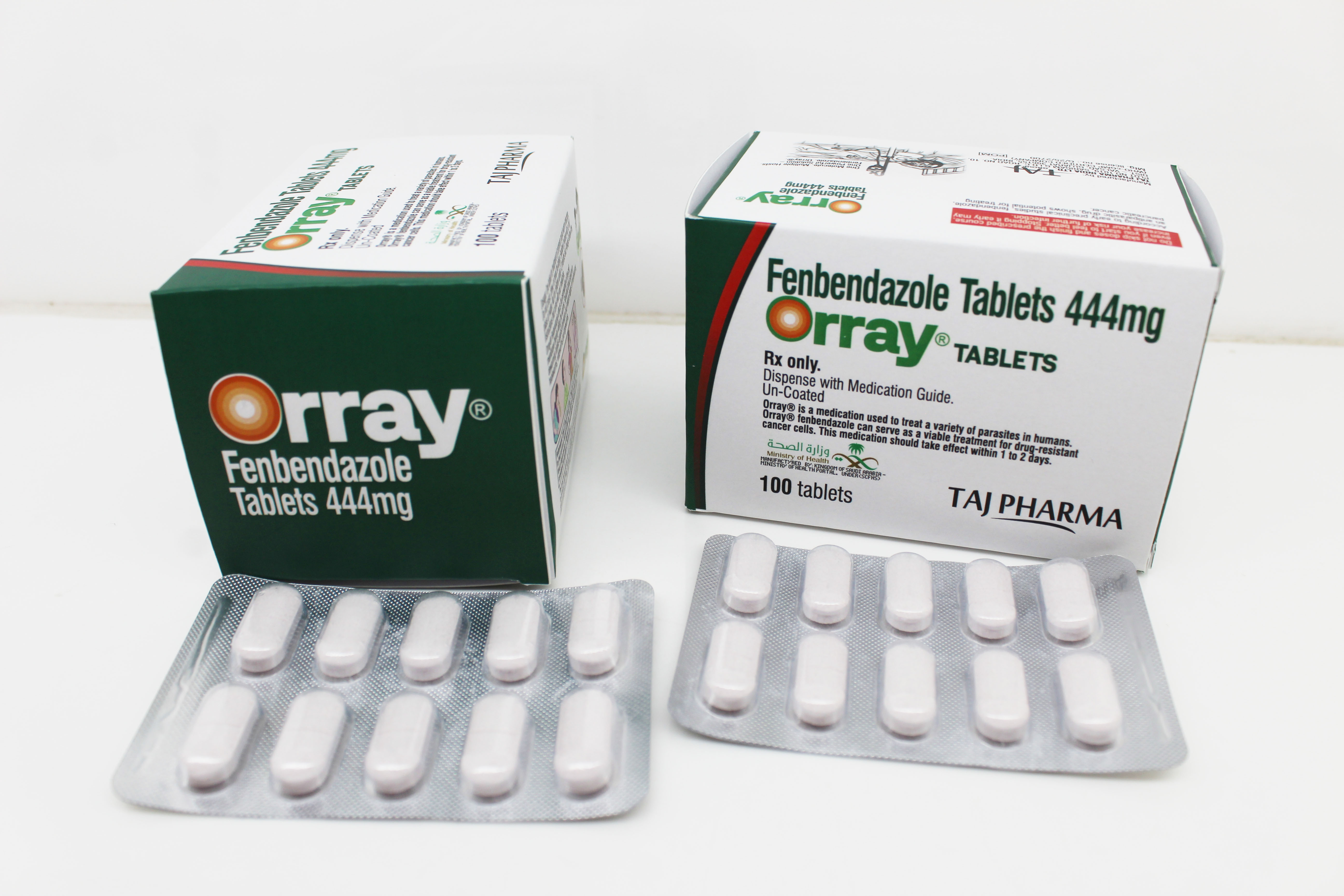 Fenbendazole Tablets 444mg - Fenbendazole Tablets 444mg Suppliers manufactured by Taj Pharma India for global export